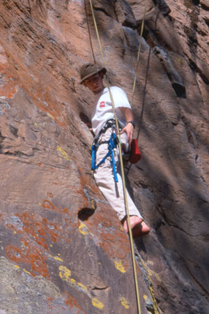 Jeremy Climbing